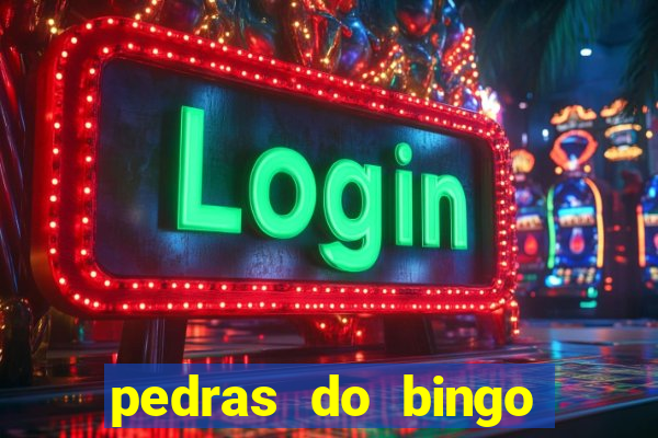 pedras do bingo para imprimir